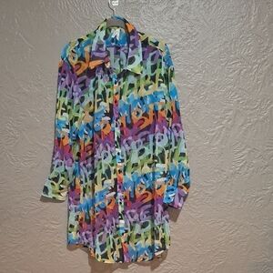 NEW. Live 4 Truth Multicolor dress Wome' Size L